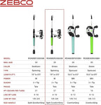 Zebco Roam Telescopic Fishing Rod and Spinning or Spincast Fishing Reel Combo - Image 7