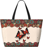 Beach Bag for Women Beach Tote Bag Waterproof Sandproof Large Bags - Image 2