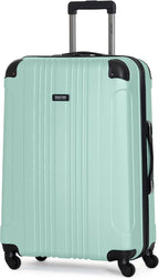 Kenneth Cole REACTION Out of Bounds, Mint Blue, 28-Inch Checked by KennethCole