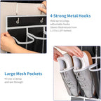 35 Pockets Over the Door Shoe Organizer, Hanging Shoe Organizer - Image 6