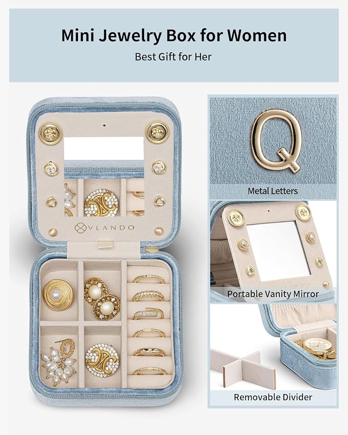 Vlando Travel Jewelry Organizer - Image 5