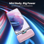 Mini Portable Charger 5000mAh Power Bank, 3A PD USB C Cell Phone Portable Power - Image 3