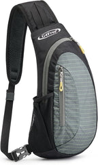 G4Free Sling Bag for Men Women, Small Crossbody Backpack Lightweight Chest by G4Free