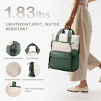 VONAL Diaper Bag Backpack, Lightweight Baby Diaper Bags, Travel Large Diaper Bag - Image 6