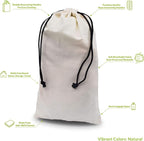 ZENPAC Travel Shoe Bag, Washable Breathable Cotton Fabric - Image 4