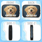 Custom Electronics Organizer Travel Case Customize Personalized Text Image - Image 6