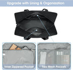 Carry on luaggage 22x14x9 Airlines Approved Foldable Carry on Bag Travel Duffel - Image 3