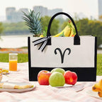 TOPDesign Embroidery Constellation Canvas Bag - Image 4