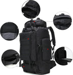 Hiking Backpack for Men 70L/100L Camping Backpack Military Rucksack Molle 3 - Image 6