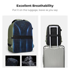 K&F CONCEPT Camera Backpack Bag, Professional DSLR/SLR/Mirrorless Camera Bag - Image 7