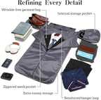 Garment Duffle Bags for Travel, Carry On Garment Duffel Weekender Bag 45L | - Image 3