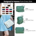 ili New York Genuine Leather Crossbody Bags - Image 2
