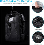 Travel Backpack for Men, 17.3 Inches Business Laptop Backpack Water-Resistant - Image 4