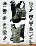 Running Vest with 2L Water Bladder, USA Original Patent, Lightweight Adjustable - Image 5