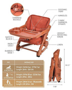 Feed Me 3-in-1 Travel High Chair Booster Seat - Image 3