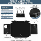 2-in-1 Car Steering Wheel Tray & Back Seat Table - Image 7