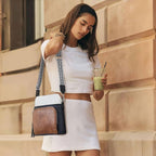 Crossbody Purse for Women, Lightweight Medium Crossbody Bag Soft Leather - Image 2