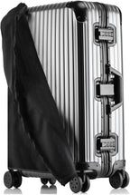 Transparent PVC Suitcase Cover, No Disassembly Required Clear Luggage Protector by Linpr