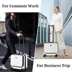 16 Inch Carry On Luggage with 2 Compartments - Image 7