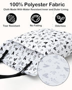 ALVABABY 2 Pack Large Wet Dry Bag Waterproof Hanging Cloth Diaper - Image 2