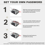 TSA Locks for Luggage, Small Combination Lock - Image 5