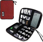 Electronics Travel Organizer, Portable Waterproof Electronic Travel Storage Bag by Lcsmaokin