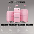 4-Piece Hardshell Luggage Set - Image 3