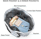 G4Free Beach Bag, Waterproof Sandproof Beach Tote Bag, Large Capacity Foldable - Image 5