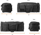 Fitdom 130L 36" Heavy Duty Extra Large Sports Gym Equipment Travel Duffle Bag - Image 2