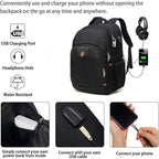 Laptop Backpack for Men, Large Anti-Theft Business Travel Backpack - Image 3