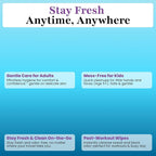 Zero Trace Travel Deodorant Wipes - Image 8