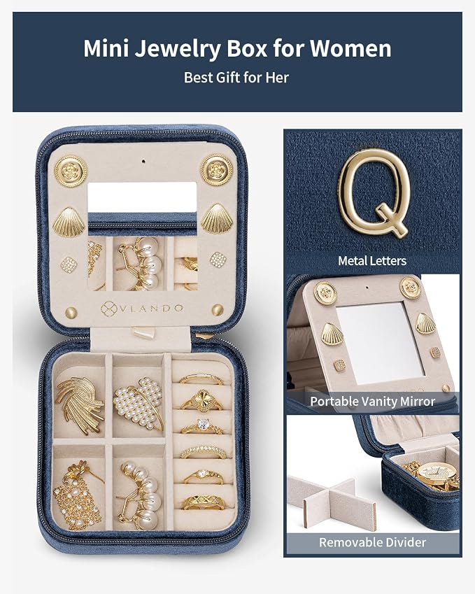 Vlando Travel Jewelry Organizer - Image 3
