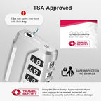 Puroma 2 Pack TSA Approved Luggage Lock, 4 Digit Combination Travel Locks - Image 2