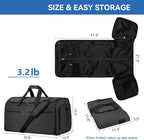 Bukere Garment Bags for Travel, Convertible Carry on Duffel Bag for Men Women - Image 6