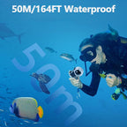 Invisible Dive Case Compatible for Insta360 X4 Dive Housing Case 50m 164ft - Image 3