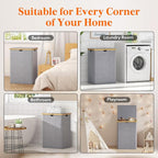 Lifewit 160L Double Laundry Hamper - Image 8