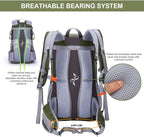 MOUNTAINTOP 25L/40L Hiking Backpack, Lightweight Travel Backpack - Image 4