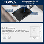 TORVA 17-Inch Gloss Black Ceramic Coating - Image 3