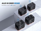 EPICKA Universal Travel Adapter, European Travel Plug Adapter - Image 3