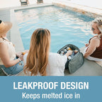 CleverMade Collapsible Insulated Cooler Bag – Leakproof Soft Folding Cooler - Image 2