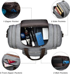 Litvyak Duffle Bag for Travel, Large 60L Canvas Travel Duffel Bags Overnight - Image 4