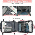 Hanples Carry on Travel Backpack - Image 8