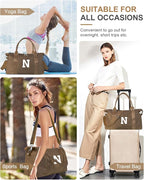 Birthday Graduation Gifts for Daughter, Initial Travel Duffel Bag Sports Gym - Image 8