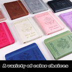 Melsbrinna Premium Leather Passport Holder Covers Case, Waterproof Rfid - Image 7