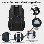 17.3 Inch Travel Laptop Backpack - Image 6