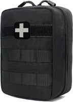 First Aid Kit EMT Medical IFAK Pouch, Molle Tactical Med Emergency Trauma Bag by GHFY