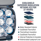 CleverMade Collapsible Insulated Cooler Bag – Leakproof Soft Folding Cooler - Image 7