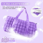 Quilted Travel Duffle Bag Gym Bag - Image 8