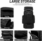 80L 2Pcs Hiking Backpack for Men - Image 5
