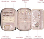 Jewelry Travel Case Organizer for Necklaces, Soft Sided - Image 3
